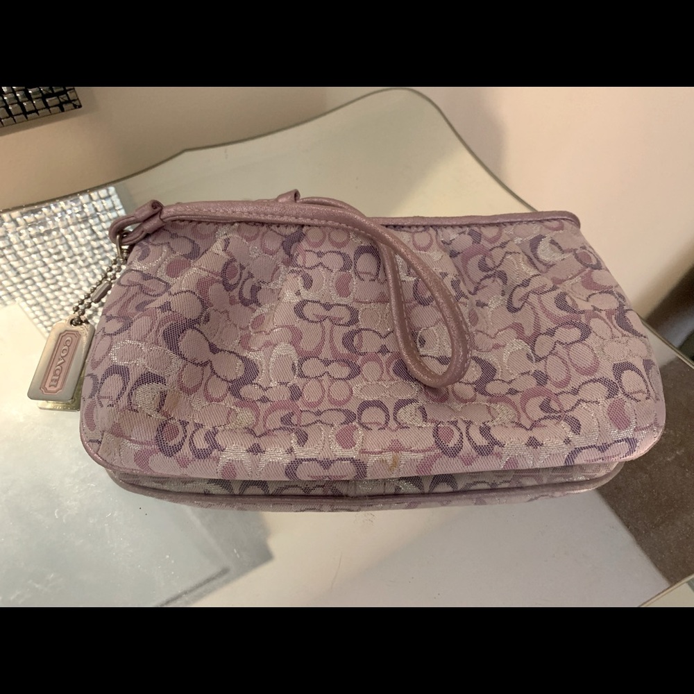 Cute Coach Wristlet